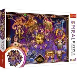 Produktbild: Trefl TR40015 Puzzle-Sternzeichen, 1040 Teile, Spiralpuzzle, Premium-Qualität für Erwachsene und Kinder ab 12 Jahren, Tierkreiszeichen