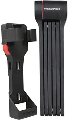 Produktbild: Trelock 8005522 Faltschloß FS 480 Cops, schwarz, 100cm
