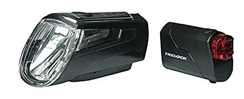 Produktbild: TRELOCK Fahrradlicht Set LS 560 I-GO Control + LS 720 Reego – 50 Lux – USB Aufladbar – 70 m Sichtweite – StVZO zugelassen