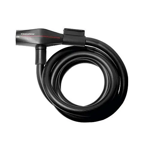 Produktbild: Trelock Spiralkabelschloss schwarz 180cm