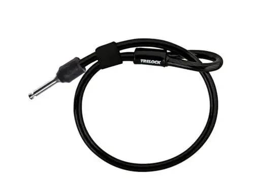 Produktbild: TRELOCK ZR 310 Einsteckkabel – Länge 180 cm – Durchmesser 10 mm – Für Rahmenschlösser RS 350/450/451, - Black