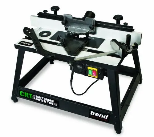 Produktbild: Trend Tragbarer Tischfrästisch 230V EU, für Tischler-, Möbel-, Form- und Fräsarbeiten, CRT/MK3/EURO