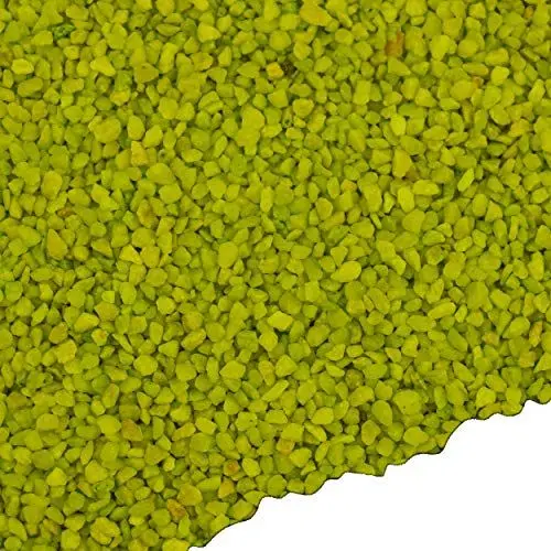 Produktbild: trendmarkt24 Deko Kies apfelgrün 1000g | 1kg ca. 580 cm³ | Farbkies grün Tischdeko | Dekokies