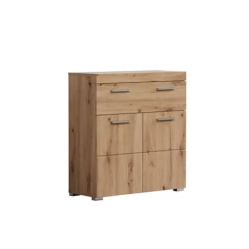 Produktbild: trendteam smart living - Kommode breit - Bad - Amanda - Aufbaumaß (BxHxT) 73 x 79 x 31 cm - Farbe Asteiche - 139380592