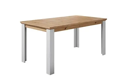 Produktbild: trendteam smart living - Esstisch Tisch - Wohnzimmer - Landside - Aufbaumaß (BxHxT) 160 x 78 x 90 cm - Farbe Artisan Eiche mit Lichtgrau - 2118162F4