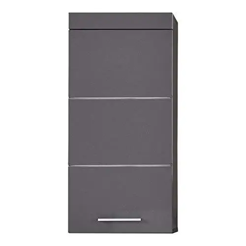 Produktbild: trendteam smart living - Hängeschrank - Bad - Amanda - Aufbaumaß (BxHxT) 37 x 77 x 23 cm - Farbe Agave Grau Hochglanz - 139350121