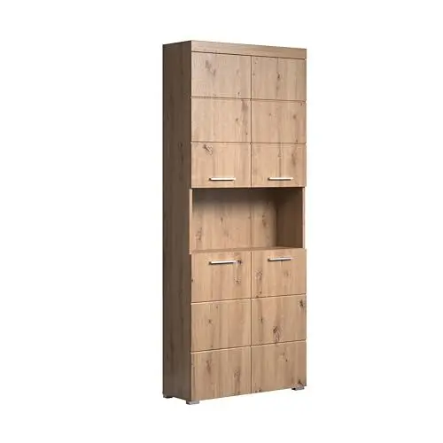 Produktbild: trendteam smart living - Hochschrank breit - Bad - Amanda - Aufbaumaß (BxHxT) 73 x 190 x 31 cm - Farbe Asteiche - 139310592