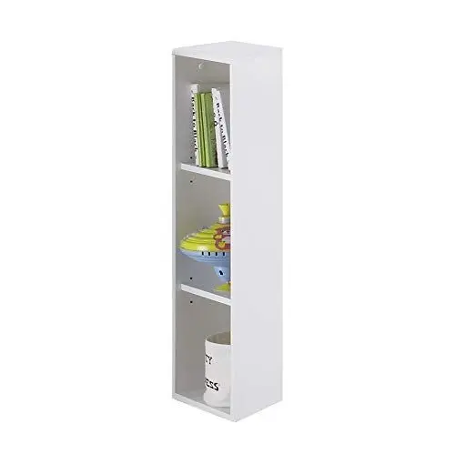 Produktbild: trendteam smart living - Olivia - Regal - Weiß - Bücherregal mit 3 offenen Fächern - (BxHxT) 25 x 93 x 32 cm