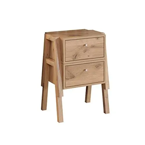 Produktbild: trendteam smart living - Solution - Kommode - Eiche - 2er-Set Stapelkommoden - (BxHxT) 47 x 47 x 40 cm - universal einsetzbar - mit einer Schublade - 80 kg Kapazität