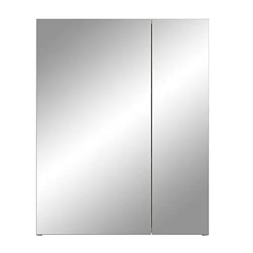 Produktbild: trendteam smart living - Spiegelschrank Spiegel - Badezimmer - Riva - Aufbaumaß (BxHxT) 60 x 75 x 16 cm - Farbe Weiß - 211040301
