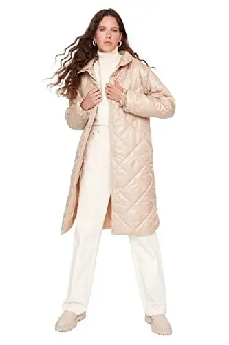 Produktbild: TRENDYOL Winterjacke - Beige - Puffer