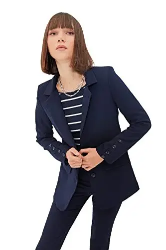 Produktbild: Trendyol Blazer Jacke mit Marineblau, Navy,