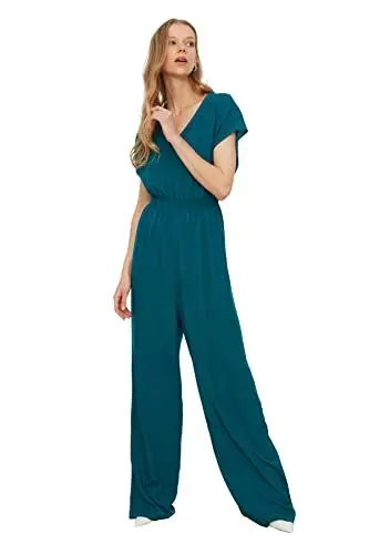 Produktbild: Trendyol Damen Gipe gedetailleerde overall. Overall, Petrol, 36 EU
