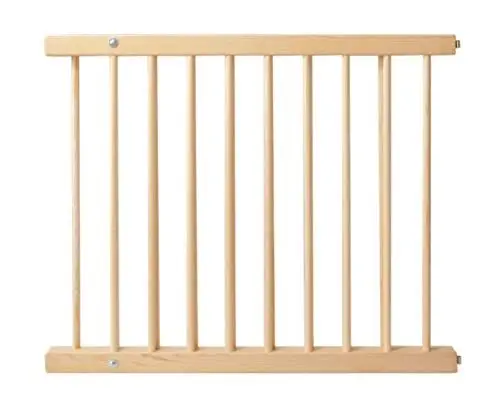 Produktbild: Treppenschutzgitter Türgitter Schutzgitter erweiterbar 72-122 cm Feststellfunktion Türschutzgitter 8257