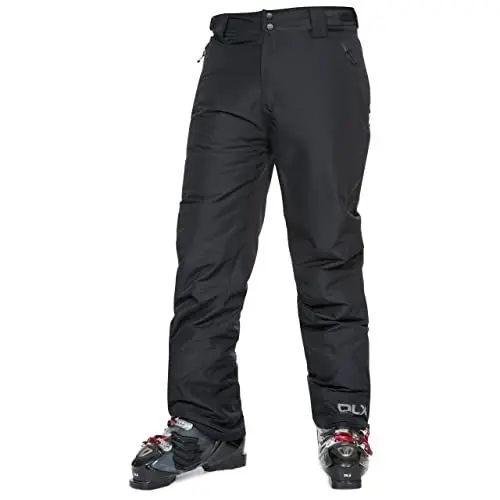 Produktbild: Trespass Coffman Wasserdichte DLX Skihose mit Knöchelreißverschlüssen, Knöchelgamaschen & Seitenbelüftung für Herren