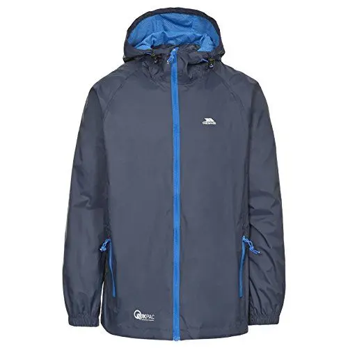 Produktbild: Trespass Damen Kompakt Zusammenrollbare Wasserdichte Regenjacke Qikpac Jacket, Navy, XXL, UAJKRAI10001_NA1XXL