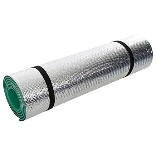 Produktbild: Trespass Leichte Isomatte mit Wärmereflektierender Folie 180cm x 61cm x 8mm Reflx, Green, EACH, UUACTVM30001_GRNEACH