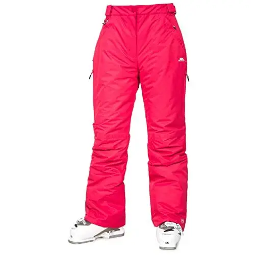 Produktbild: Trespass Lohan, Raspberry, XXS, Wasserdichte Skihose mit Seitenbelüftung für Damen, XX-Small / 2XS / 2X-Small, Rosa / Pink