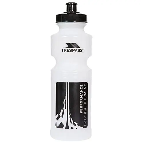 Produktbild: Trespass Podium, Clear, Fahrrad Trinkflasche 750ml mit Bissventil, Weiß