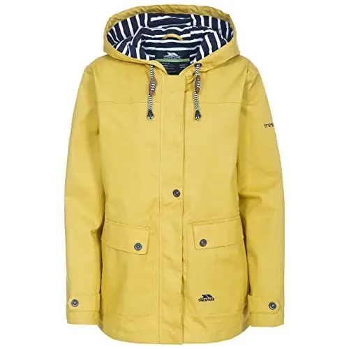 Produktbild: Trespass Seawater, Gold, L, Wasserdichte Jacke für Damen, Large, Gelb