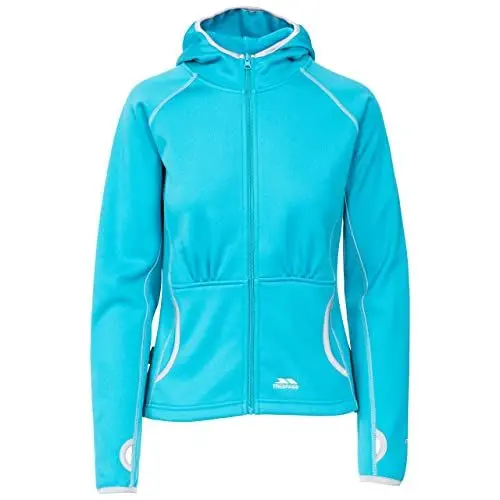 Produktbild: Trespass Sunnyside, Marine, XL, Warme Fleecejacke 300g/m² mit Kapuze für Damen, X-Large, Blau