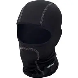Produktbild: Trespass Unisex Moulder Balaklava Sturmmaske Sturmhaube Kopfhaube Gesichtsmaske, schwarz - schwarz, Each EU