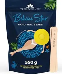 Produktbild: Tress Wellness Waxing Perlen - Für Sensible Haut ohne Wachsstreifen - 550g bis zu 50 mal Waxen - Wachsperlen Haarentfernung Wachs