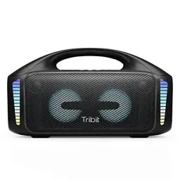 Produktbild: Tribit Bluetooth Lautsprecher StormBox Blast,Tragbarer Party Lautsprecher 90W Lauter Stereo Sound mit XBass LED-Lichtshow Bluetooth 5.3,Wasserdichter IPX7,TWS,30 Stunden Spielzeit für Draußen