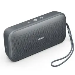 Produktbild: Tribit StormBox Flow Tragbarer Bluetooth Lautsprecher, Lauterer Klang mit XBass, 30Std. Spielzeit, Kabelloser, IP67 Wasserdicht, 5.3, TWS,Außen für Reisen, Strand