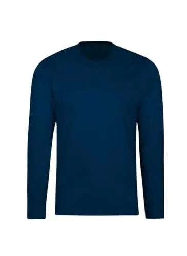 Produktbild: TRIGEMA Herren 636501 Langarmshirt, Night-Blue, Large