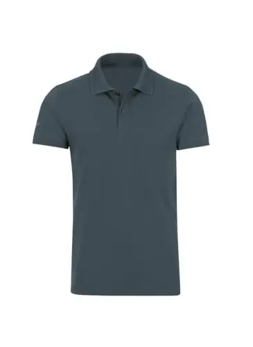 Produktbild: Trigema Herren Slim Fit Poloshirt aus Deluxe-Piqué, L, Anthrazit