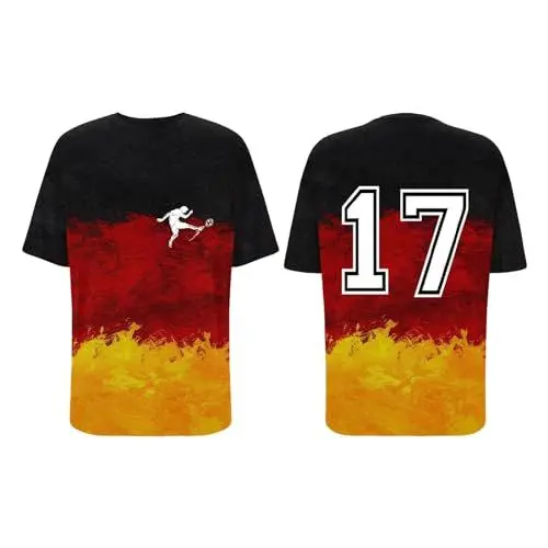 Produktbild: Trikot Deutschland EM 2024 T-Shirt - Zur Fußball Deutschland T-Shirt Germany, Deutschland Trikot EM 2024 Original 2024 EM Deutschland Fanartikel Deutschland-Fanartikel