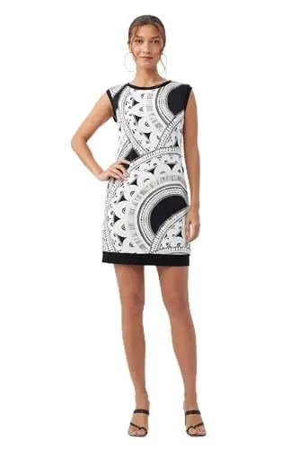 Produktbild: Trina Turk Bedrucktes Jersey-Tankkleid für Damen, Mehrfarbig/Meereswellen (Ocean Tides), X-Groß