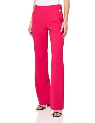 Produktbild: Trina Turk Damen Flare Leg Suiting Pant Anzughose, Hibiskus, 38