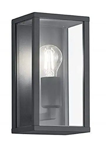 Produktbild: Trio Leuchten Außen Wandleuchte Garonne 201860142, Aluminium Druckguss Anthrazit, exkl. 1x E27