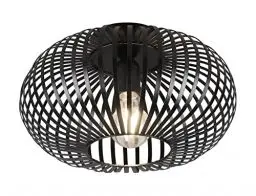 Produktbild: Trio Leuchten Deckenleuchte Johann 606903032, Metall Schwarz matt, exkl. Leuchtmittel 1x E27
