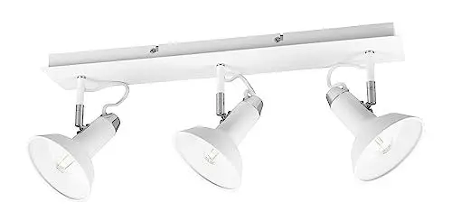 Produktbild: Trio Leuchten Deckenleuchte Roxie 811900331, Metall Weiß matt, exkl. 3x E14