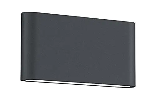 Produktbild: Trio Leuchten LED Außenleuchte Thames II 227660242, Aluminium anthrazit, 2 x 4.5 Watt, 1 Stück (1er Pack)