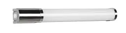 Produktbild: Trio Leuchten LED Bad Wandleuchte Piera 284074206, Kunststoff chromfarbig, inklusiv 8 Watt LED, Schalter, Steckdose, Chrom