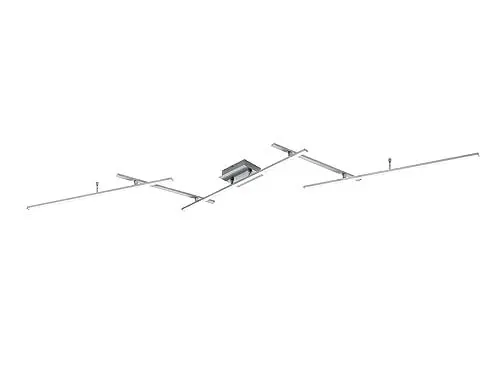 Produktbild: Trio Leuchten LED Deckenleuchte Arvin 628410507, Metall Nickel matt, inkl. 22 Watt LED, Fernbedienung, Farbwechsel