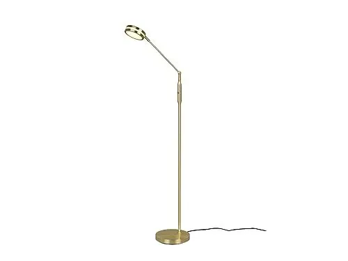 Produktbild: Trio Leuchten LED Stehleuchte Franklin 426510108, Metall Messing matt, inkl. 6.5 Watt LED, Farbwechsel, Dimmer
