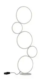 Produktbild: Trio Leuchten LED Stehleuchte Rondo 422610531, Metall weiß matt, inkl. 36 Watt LED, Fuß Dimmer