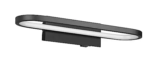 Produktbild: Trio Leuchten LED Wandleuchte Gianni 283770132, Metall Schwarz matt, inkl. 17 Watt LED