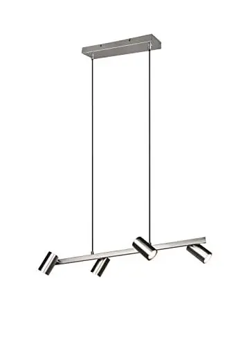Produktbild: Trio Leuchten Pendelleuchte Marley 302400407, Metall Nickel matt, exkl. 4x GU10