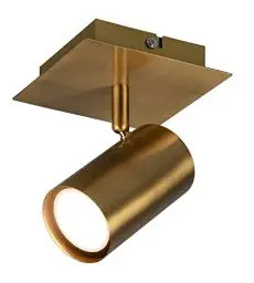 Produktbild: Trio Leuchten Spotleuchte Marley 802400104, Metall Altmessing, exklusiv Leuchtmittel 1x GU10