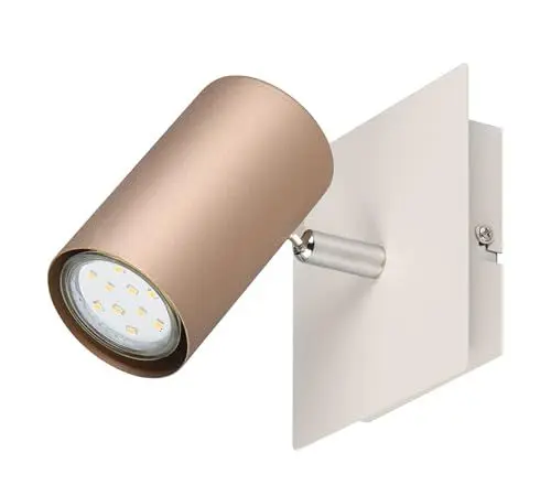 Produktbild: Trio Leuchten Wandspot Marley 802400165, Metall Coffee/Warm Grey, exkl. 1x GU10