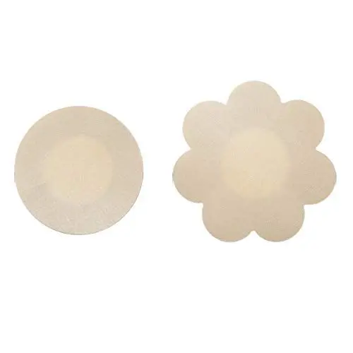 Produktbild: Tripetals 30 Paare Unsichtbare Nippelabdeckung wasserdichte Einweg Brust Aufkleber Nippel Cover Nippelpads - Round&Flower
