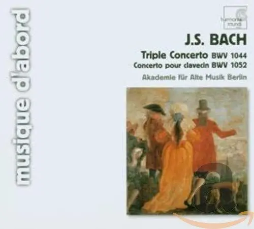 Produktbild: Triple Concerto Bwv 1044/+