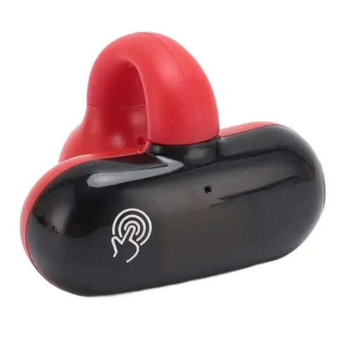 Produktbild: Trisar Kabellose Sportkopfhörer, Komfortable Knochenleitungs-Clip-on-Funkkopfhörer Zum Wandern (Rot), BROLEO1ouqgi5gns-14