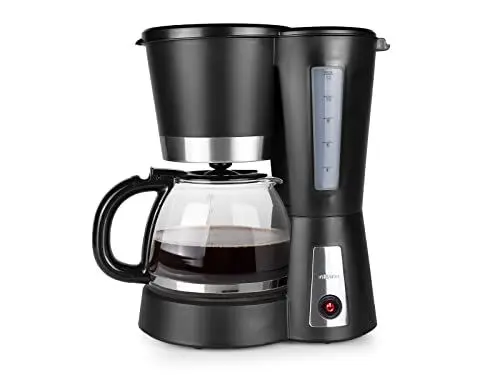 Produktbild: Tristar CM-1236 Kaffeeautomat – Fassungsvermögen: 1,2 l – Warmhaltefunktion, Schwarz